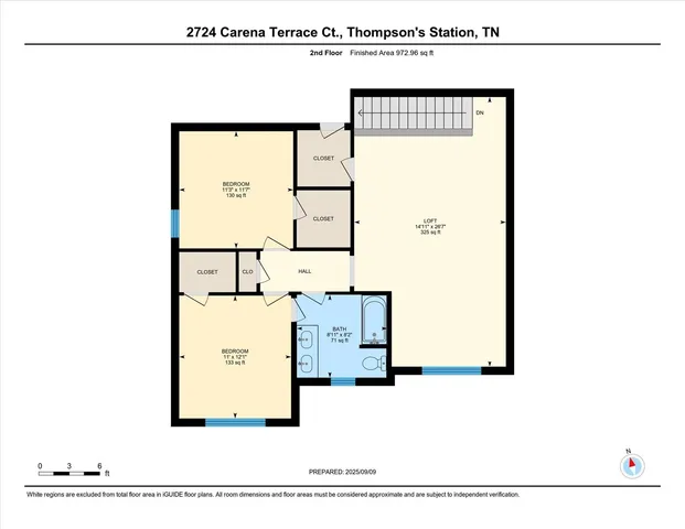 $849,000 | 2724 Carena Terrace, Thompson's Station, TN 37179