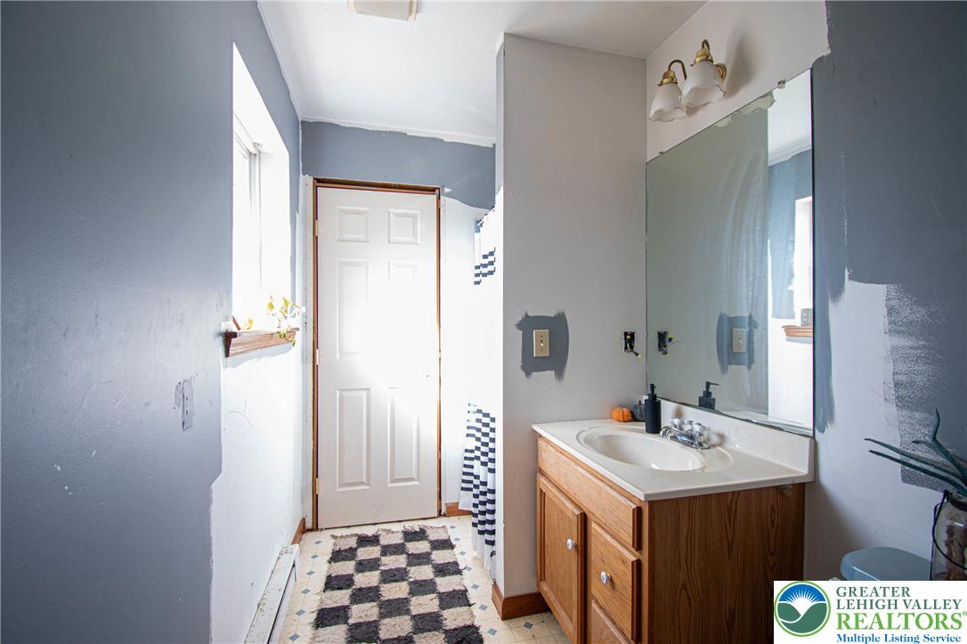 160 Grassy Road Kunkletown, PA 18058 - Photo 21 of 44 a bathroom with a sink a toilet and shower