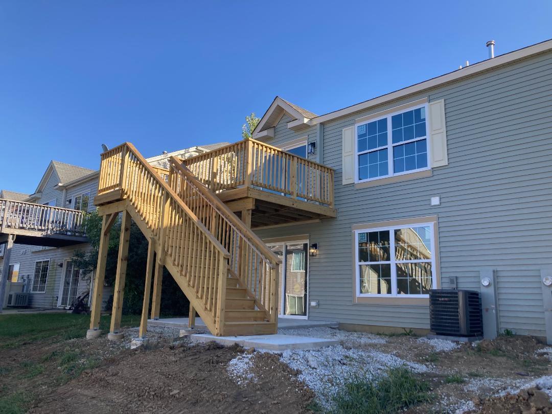931 Saddle Ridge Drive Joliet, IL 60432 - Photo 21 of 23 a view of outdoor space yard and deck