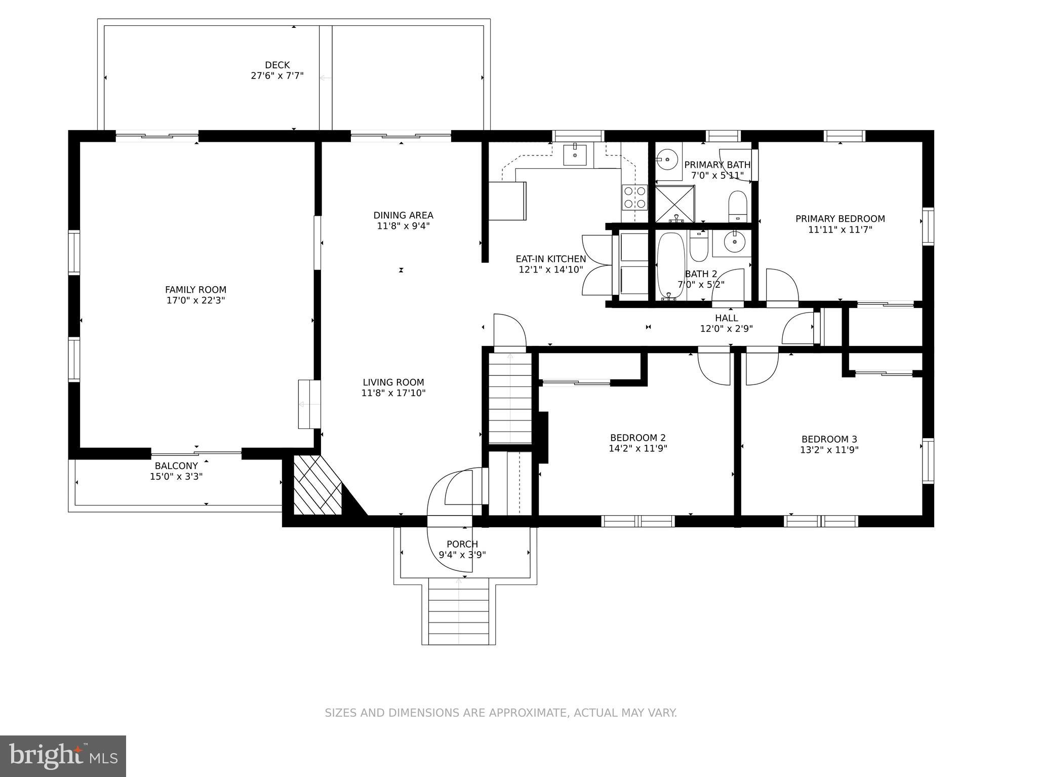 1 Holly Road Pasadena, MD 21122 - Photo 30 of 32 Floor Plan: Main Level