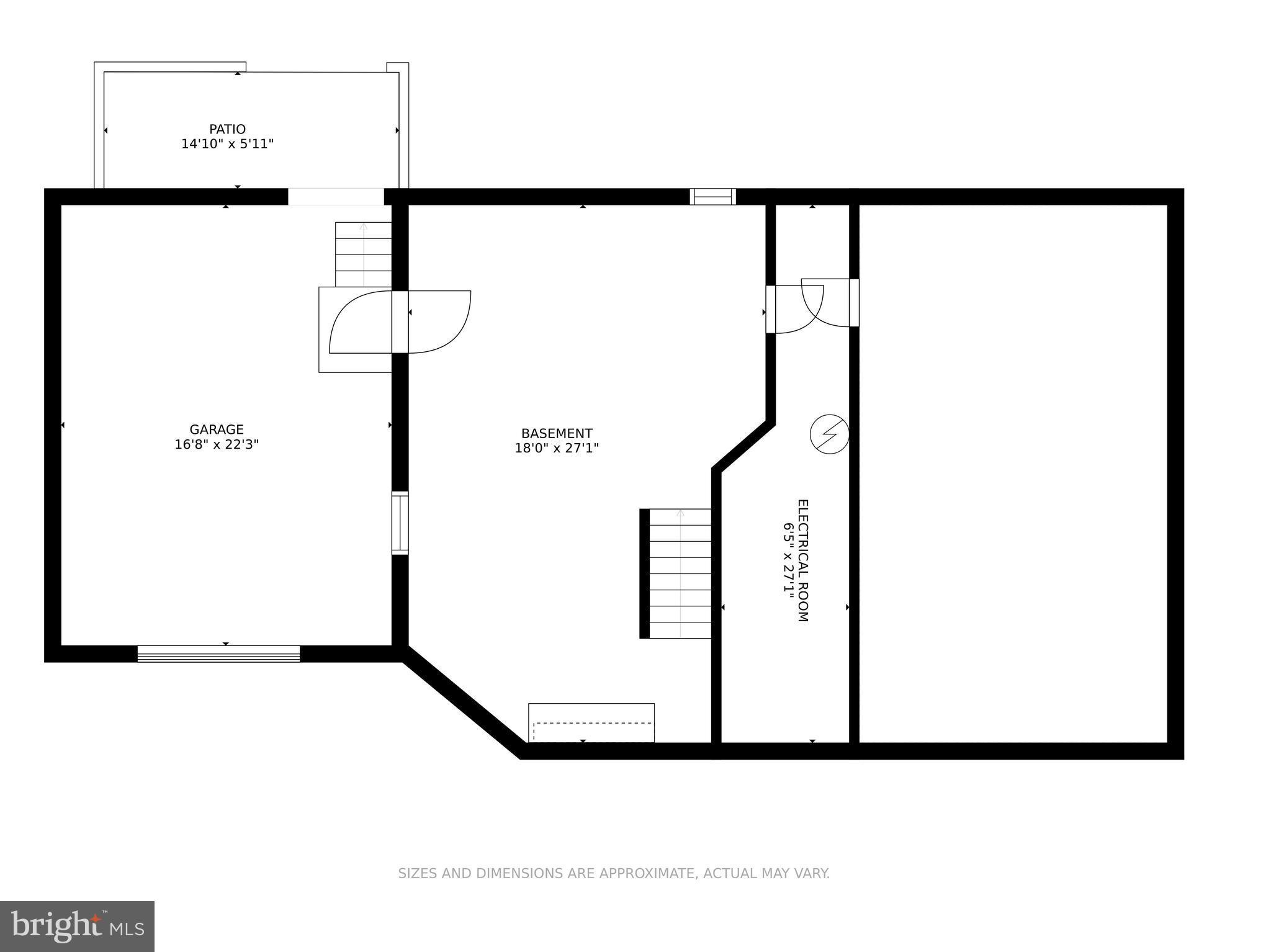 1 Holly Road Pasadena, MD 21122 - Photo 31 of 32 Floor Plan: Lower Level