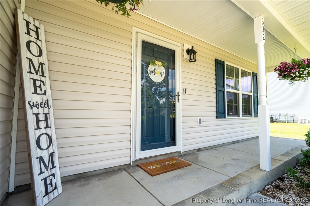 332 Dundee Circle Raeford, NC 28376 - Photo 4 of 35 a front view of a house with shower