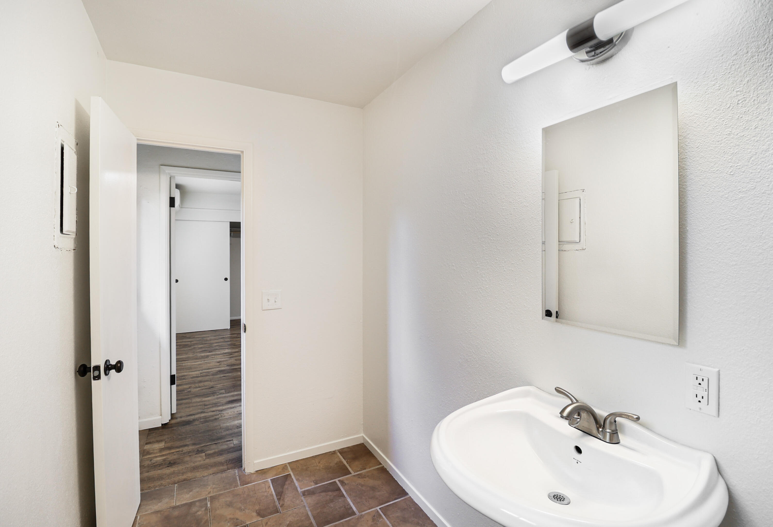 2358 Balls Ferry Road Anderson, CA 96007 - Photo 13 of 24 a bathroom with a sink and a mirror