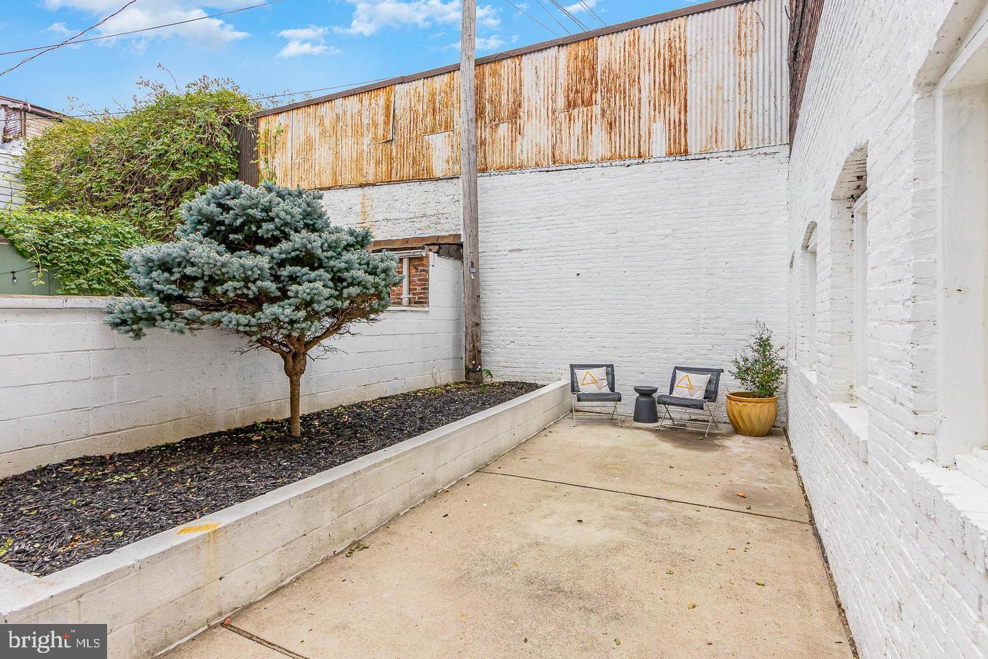 1709 Bank Street Baltimore, MD 21231 - Photo 45 of 49 a view of a backyard with plants