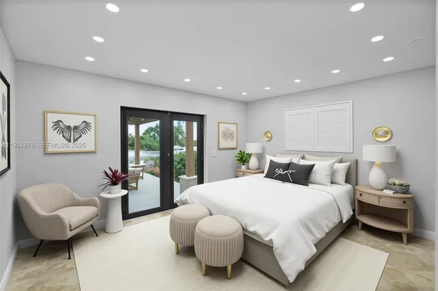 a view of empty room