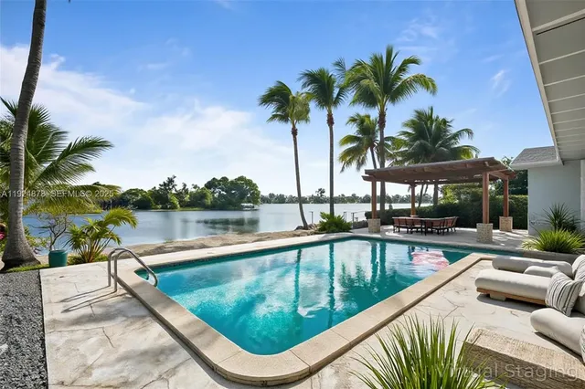 a building outdoor space with seating space