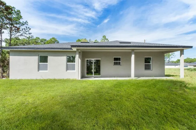 front view of house with a yard