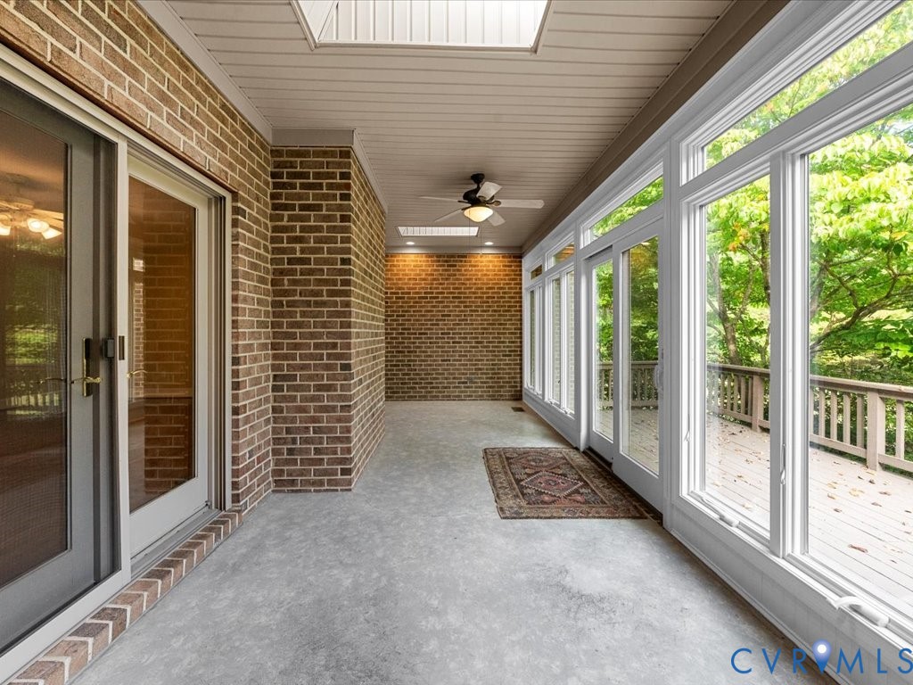 5515 Herring Creek Road Aylett, VA 23009 - Photo 42 of 50 a view of a porch with furniture