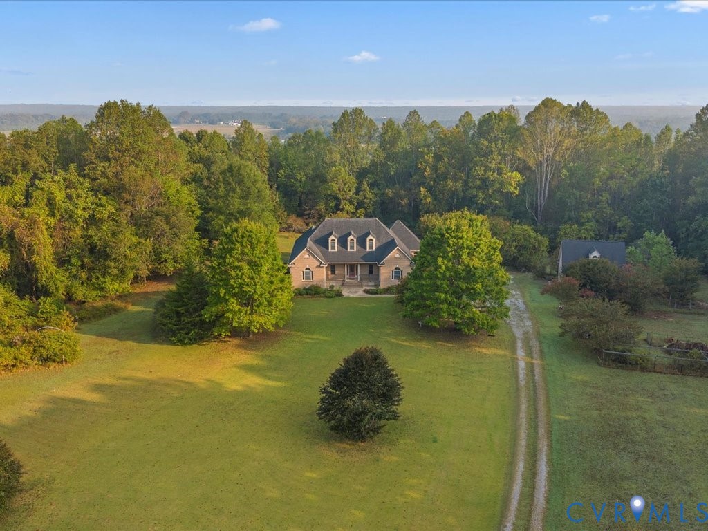 5515 Herring Creek Road Aylett, VA 23009 - Photo 9 of 50 a view of a lake from a balcony