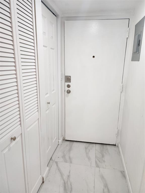 485 North Pine Island Road, Unit 204 Fort Lauderdale, FL 33324 - Photo 12 of 14 a view of a hallway with closet area