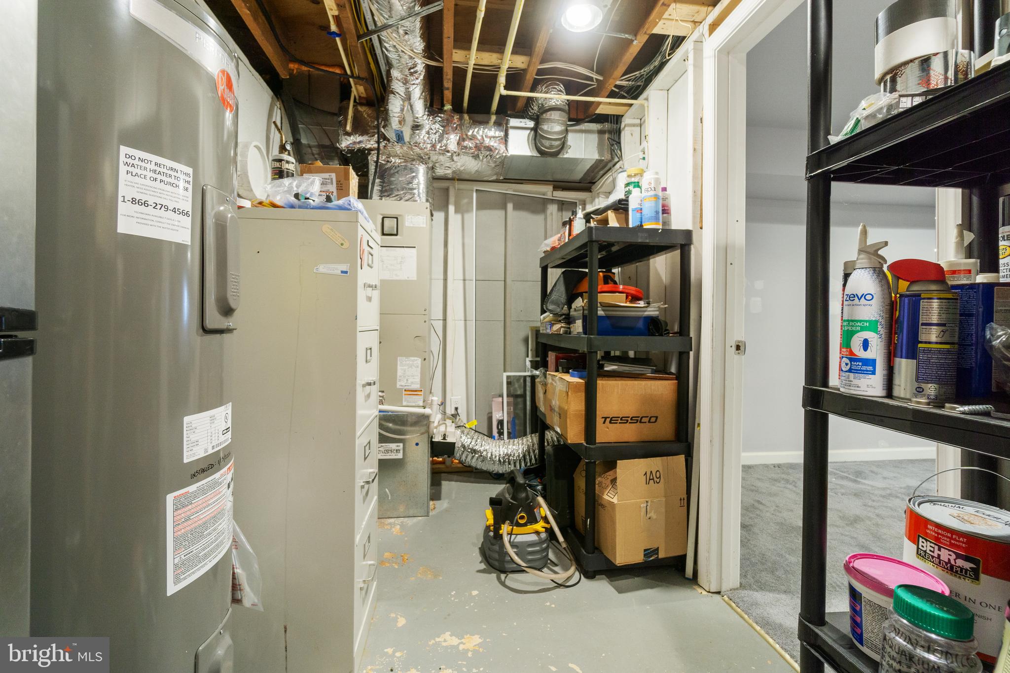 1556 Fairmount Road Hampstead, MD 21074 - Photo 22 of 48 a view of storage and utility room