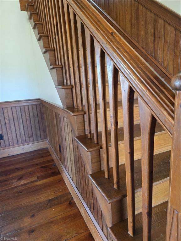 1077 Flat Shoals Road King, NC 27021 - Photo 9 of 46 Carved ballisters and newel posts.