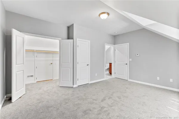 a view of empty room