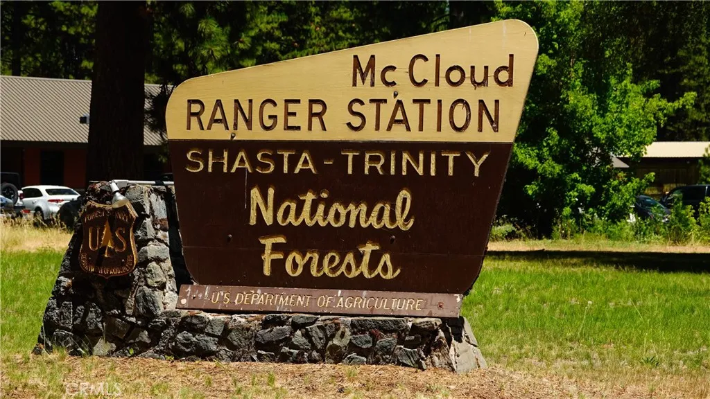 0 Echo McCloud, CA 96057 - Photo 16 of 32 a sign broad in front of the tree