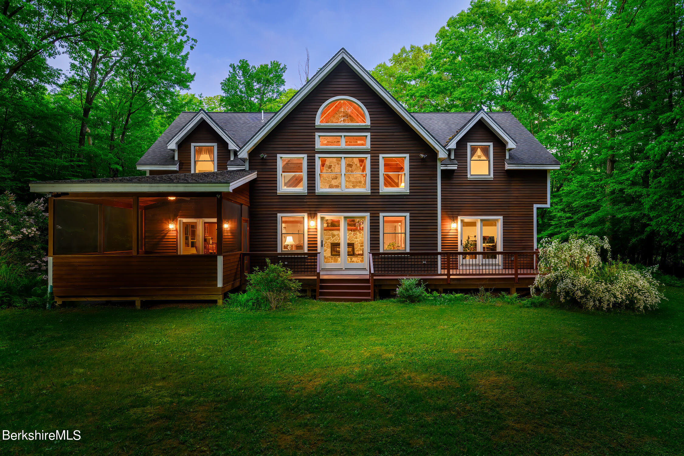 389 Henderson Road Williamstown, MA 01267 - Photo 1 of 1 389-Henderson-Dusk-1