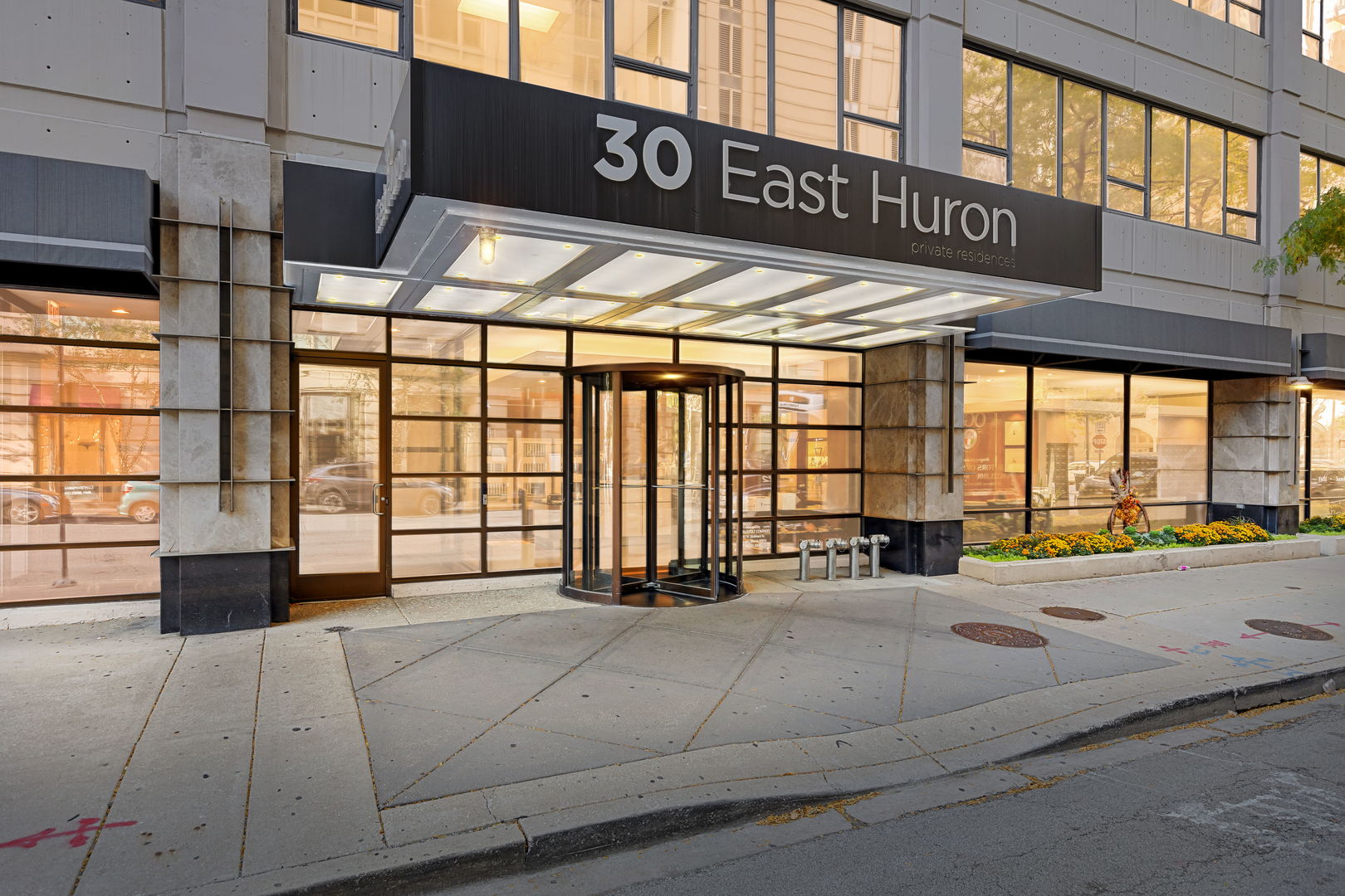 30 East Huron Street, Unit 3410 Chicago, IL 60611 - Photo 2 of 16 a view of a building with a couch