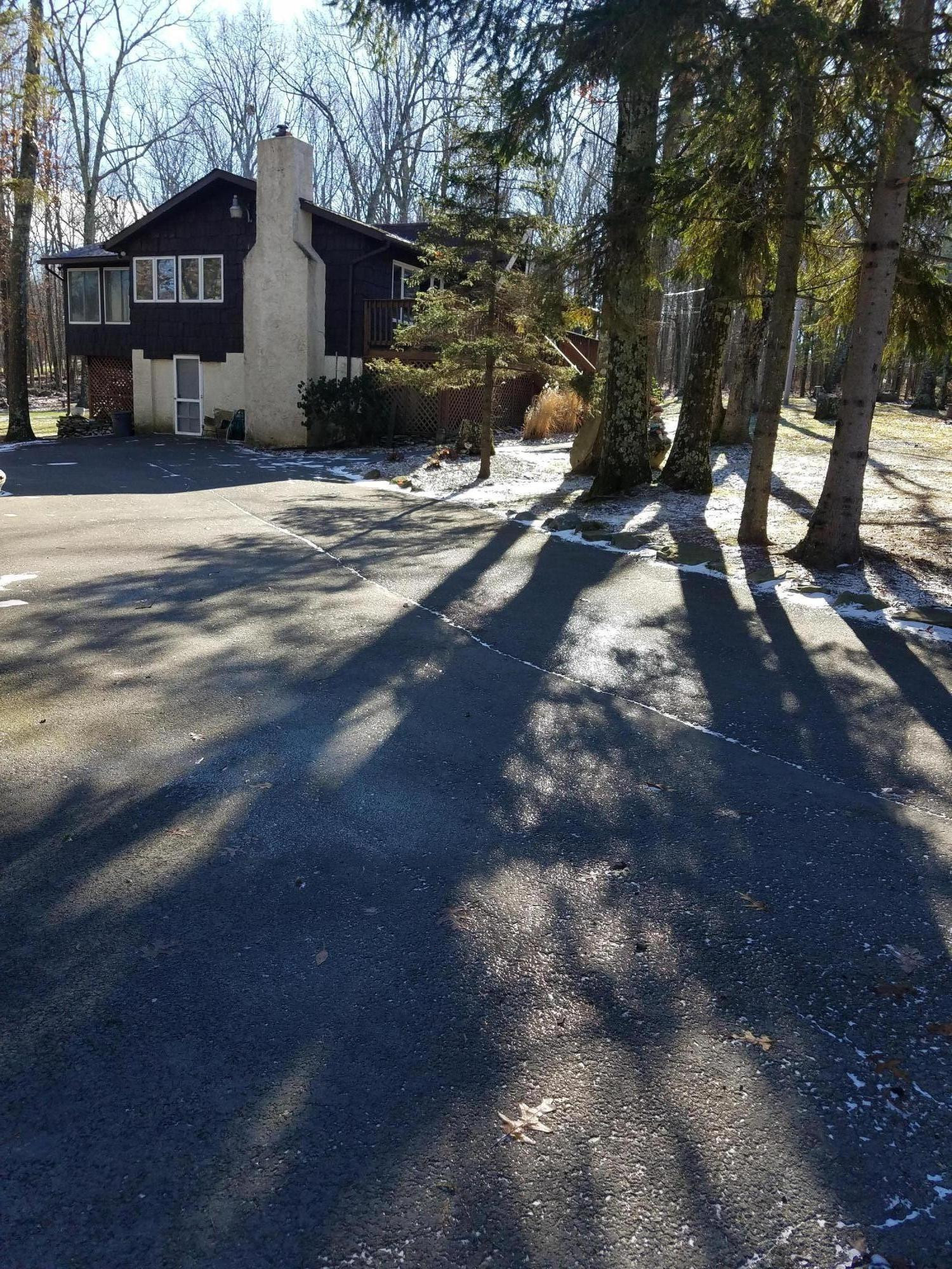 121 Dark Swamp Road Dingmans Ferry, PA 18328 - Photo 23 of 24 Winter view of driveway