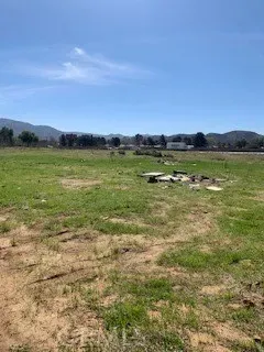 a view of an ocean and a mountain