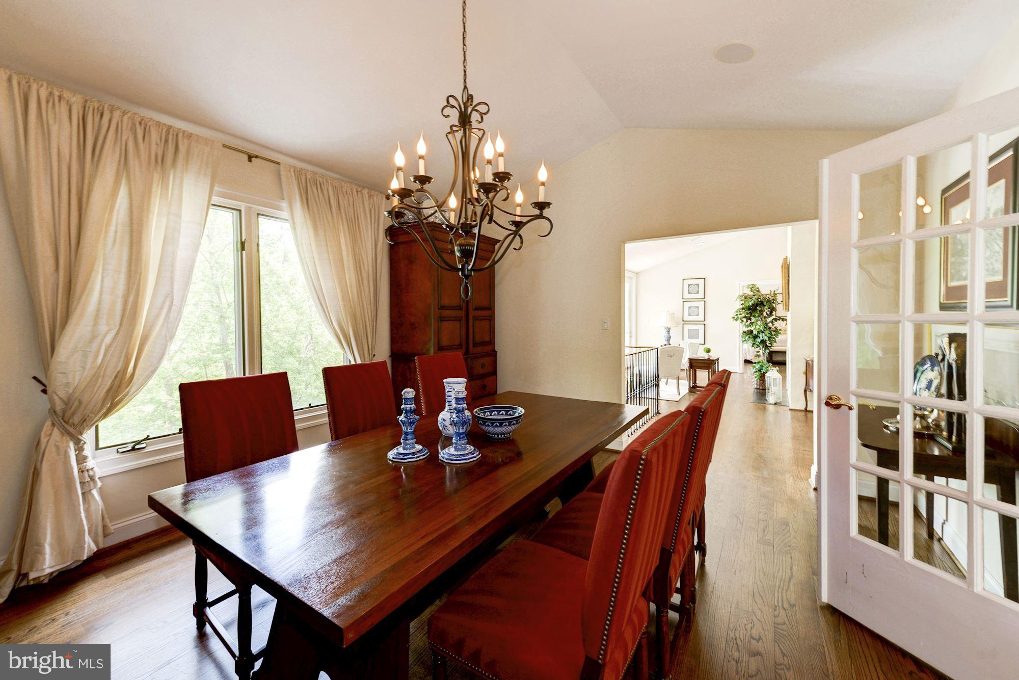 1018 Shipman Lane McLean, VA 22101 - Photo 13 of 30 a view of a dining room with furniture and a window