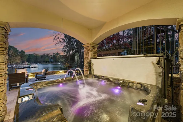 a view of outdoor seating area