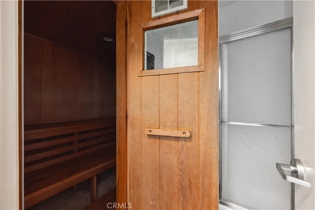 a view of front door