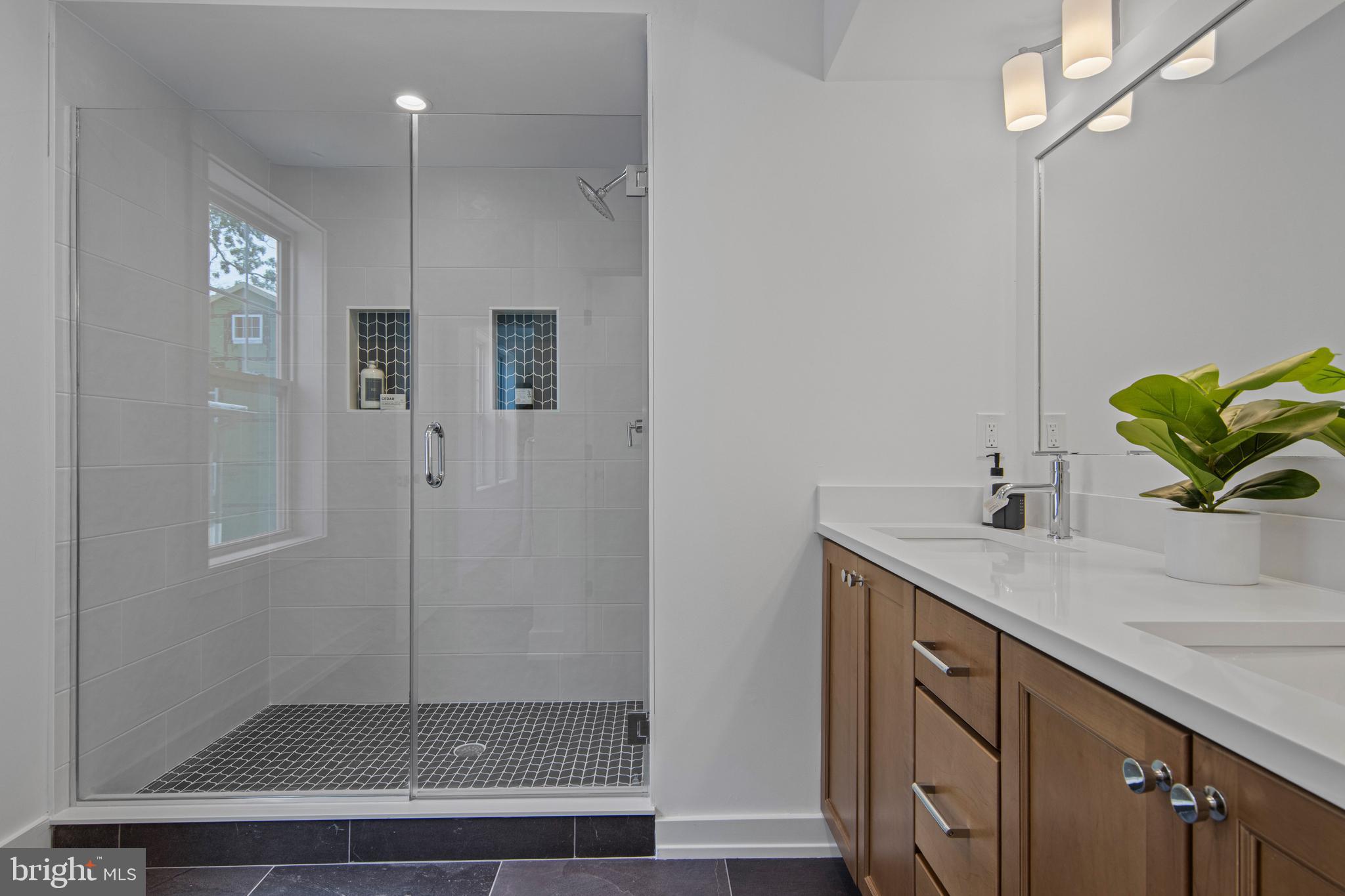 142 Merion Avenue Narberth, PA 19072 - Photo 35 of 67 wide-format tile flooring, large shower