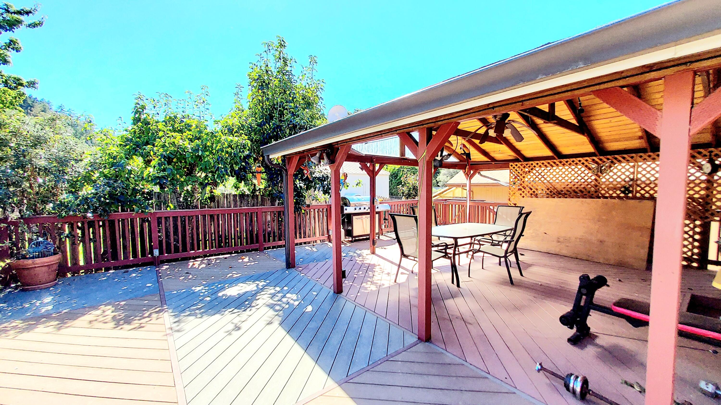 609 Steelhead Road Alderpoint, CA 95511 - Photo 46 of 58 Deck