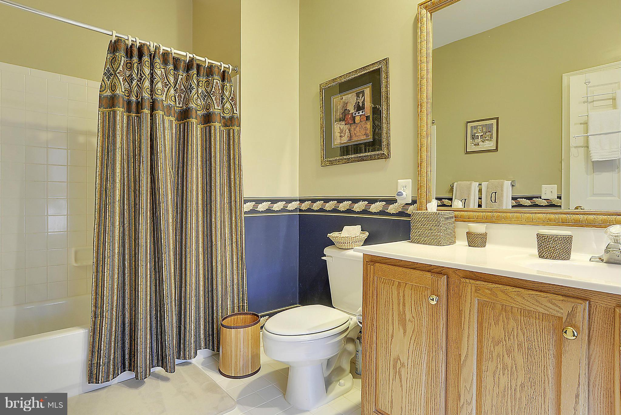7406 Spring Summit Road Springfield, VA 22150 - Photo 21 of 30 a bathroom with a sink a toilet and shower