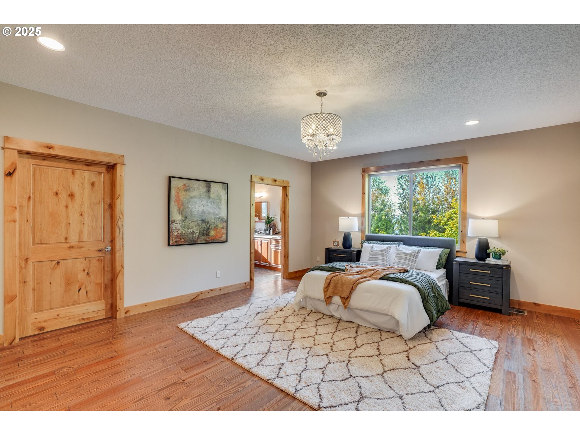 30076 Southeast Cemetery Road Estacada, OR 97023 - Photo 19 of 38 a bedroom with furniture and a window
