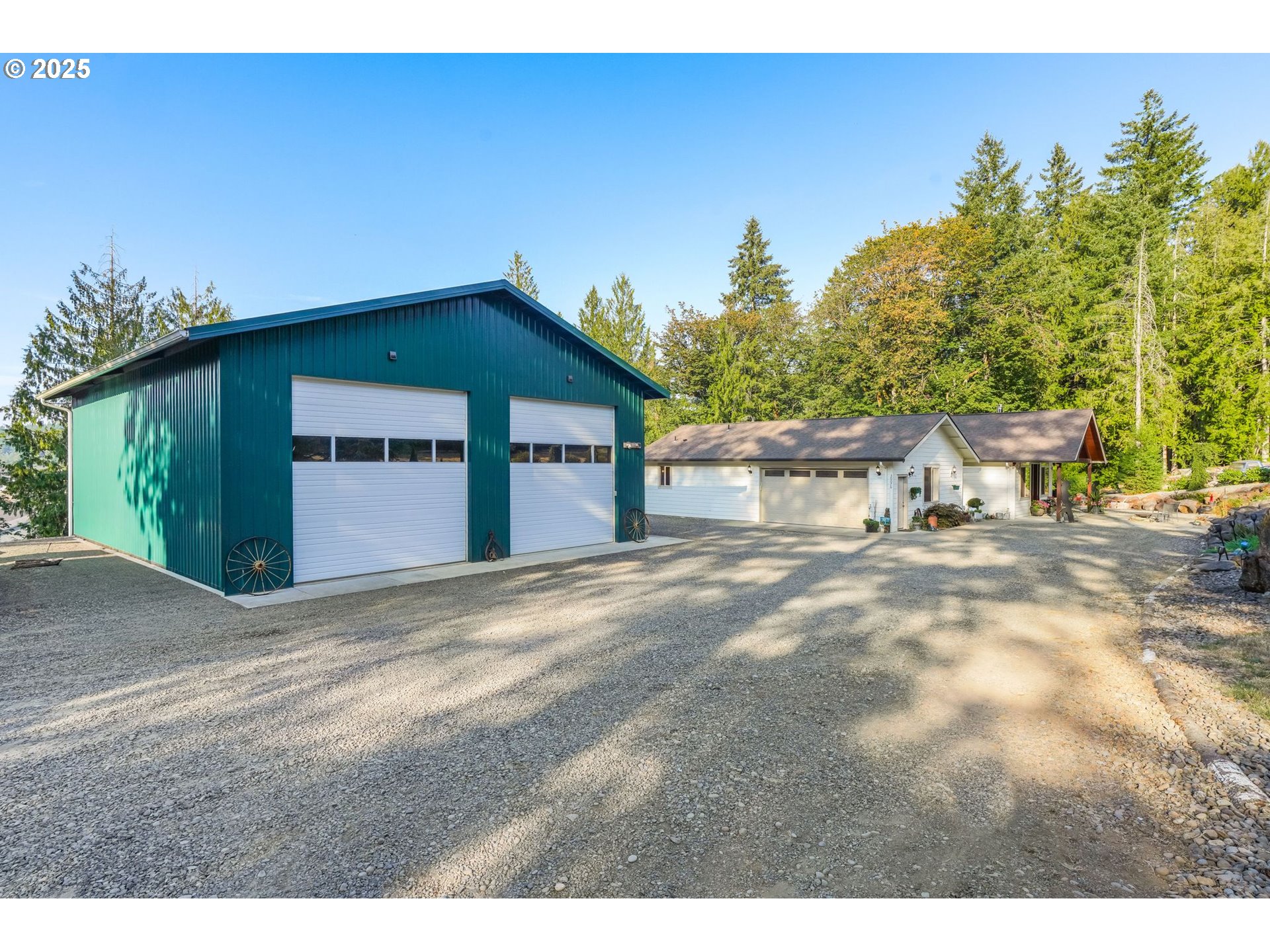 30076 Southeast Cemetery Road Estacada, OR 97023 - Photo 29 of 38 a front view of a house with a yard