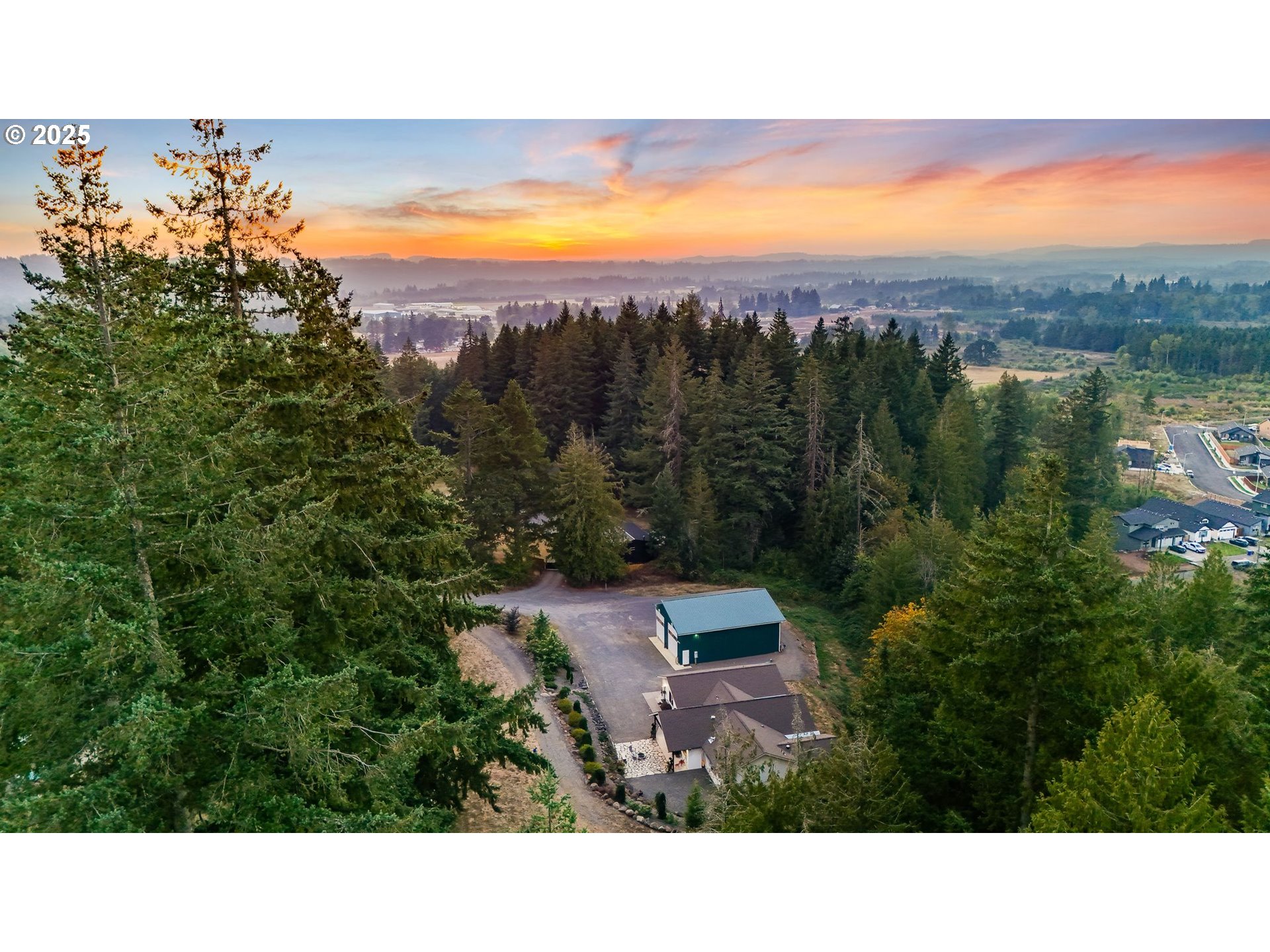 30076 Southeast Cemetery Road Estacada, OR 97023 - Photo 36 of 38 a view of a city with sunset view