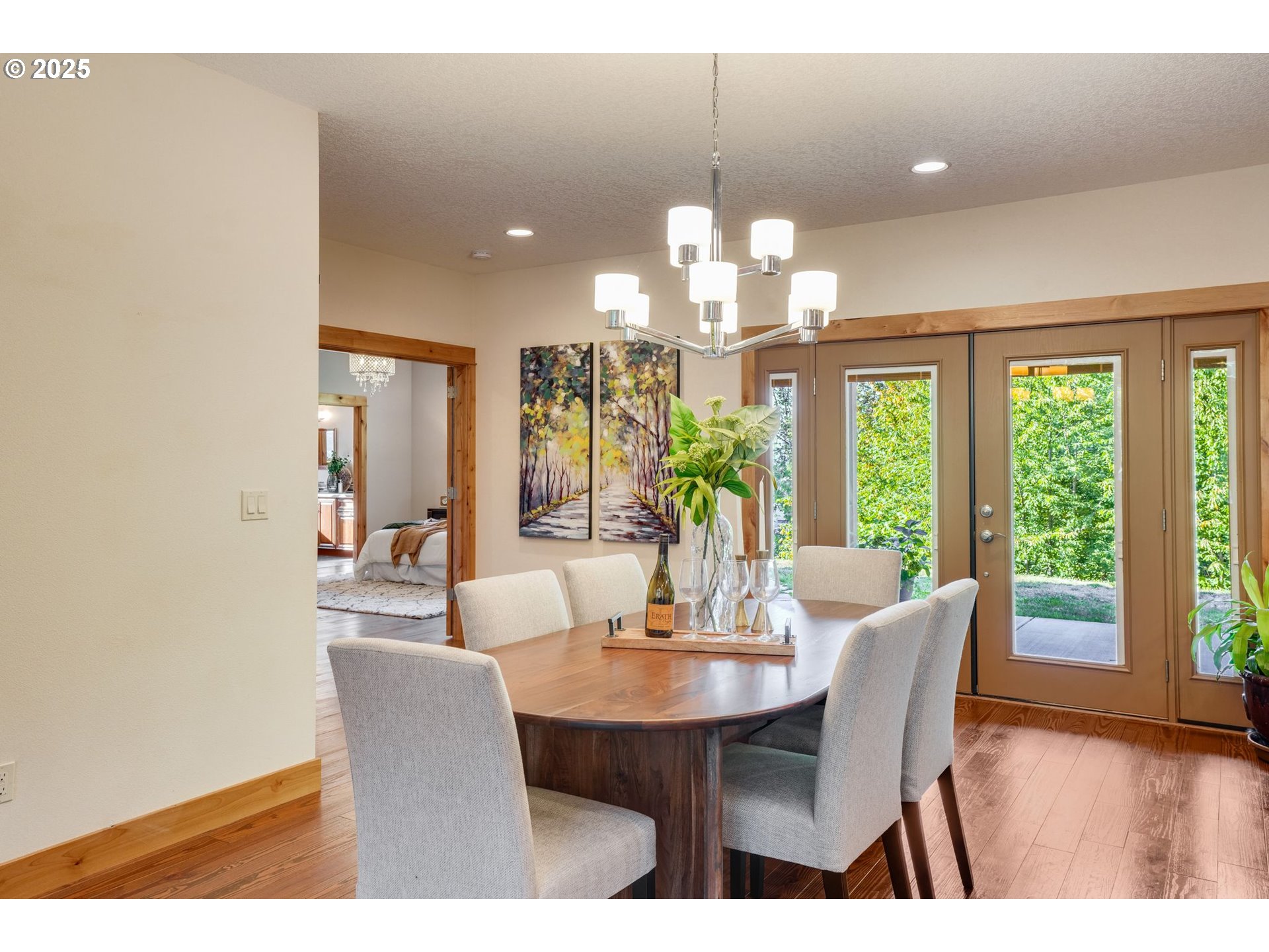 30076 Southeast Cemetery Road Estacada, OR 97023 - Photo 8 of 38 a view of a dining room with furniture window and wooden floor