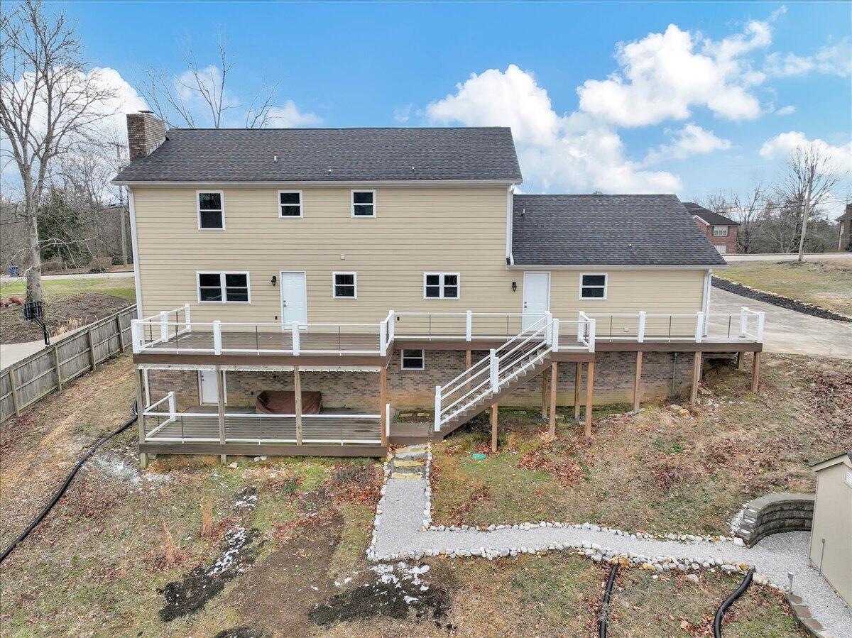 704 Hurricane Creek Road Chattanooga, TN 37421 - Photo 24 of 35 Back of Home