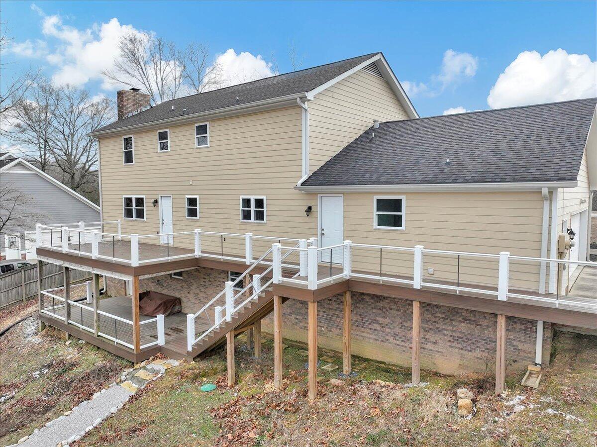 704 Hurricane Creek Road Chattanooga, TN 37421 - Photo 25 of 35 Upper and Lower Decking