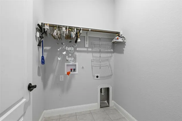 a view of water heater room