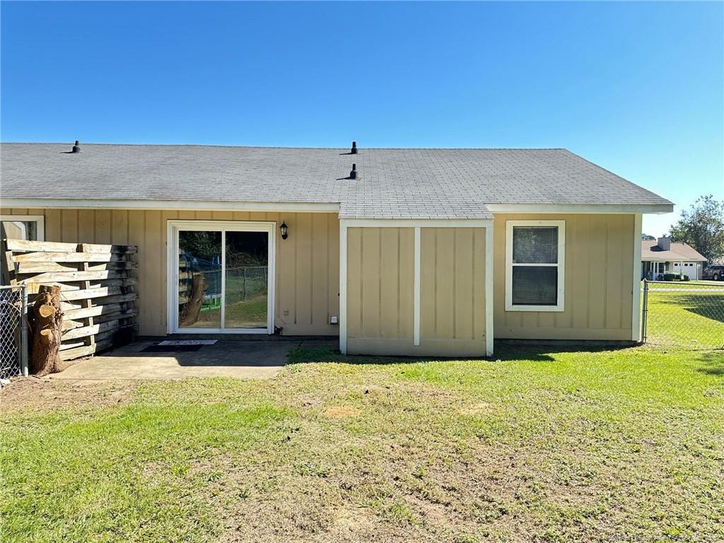 166 Eulon Loop, Unit B Raeford, NC 28376 - Photo 2 of 16 Rear View of Duplex