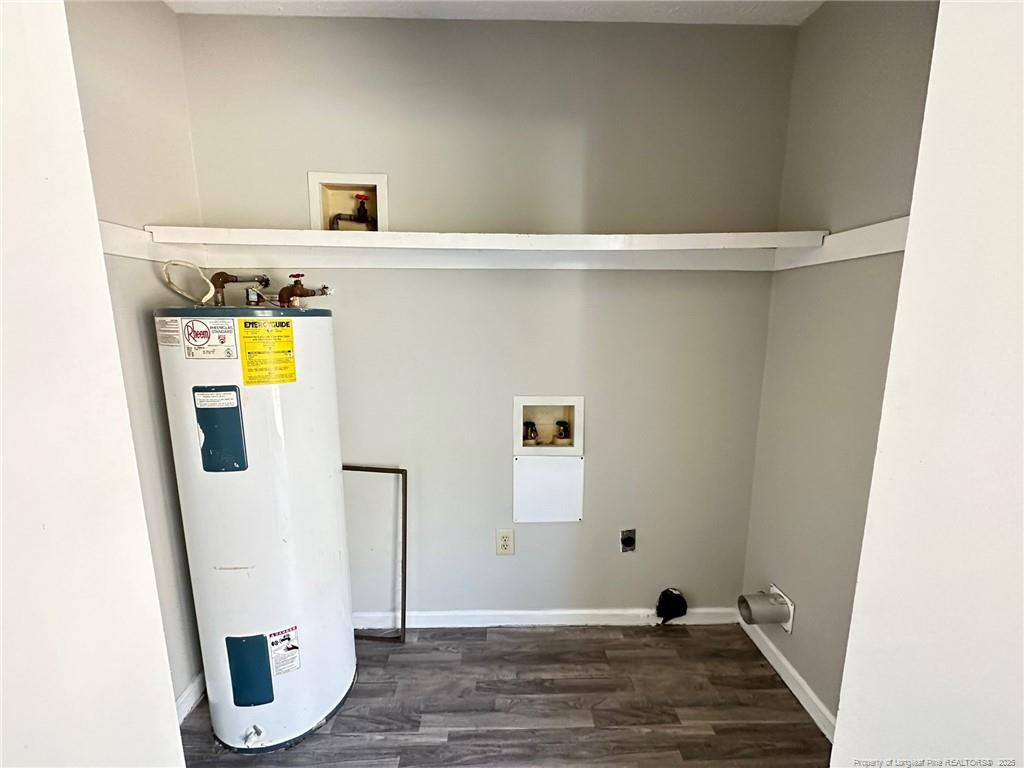 166 Eulon Loop, Unit B Raeford, NC 28376 - Photo 9 of 16 Laundry Area off Kitchen