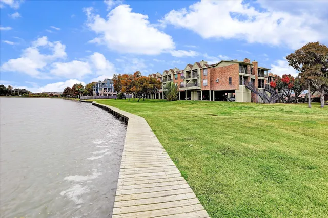 a view of a city with a building in the background