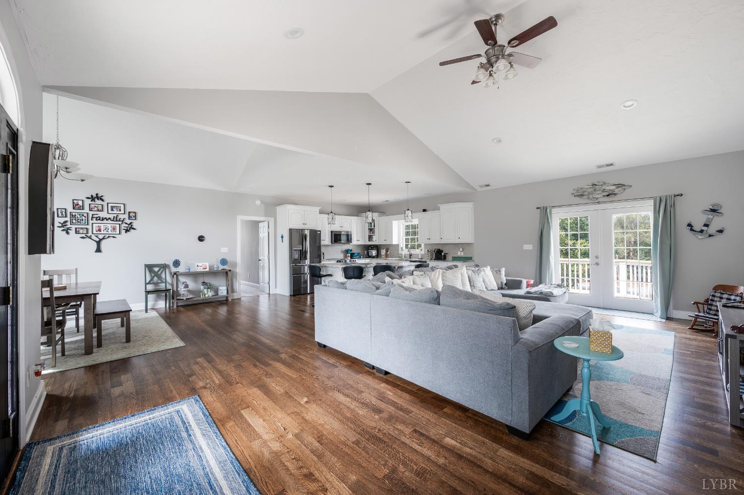 101 Little Creek Road Moneta, VA 24121 - Photo 23 of 76 a living room with furniture and a large window