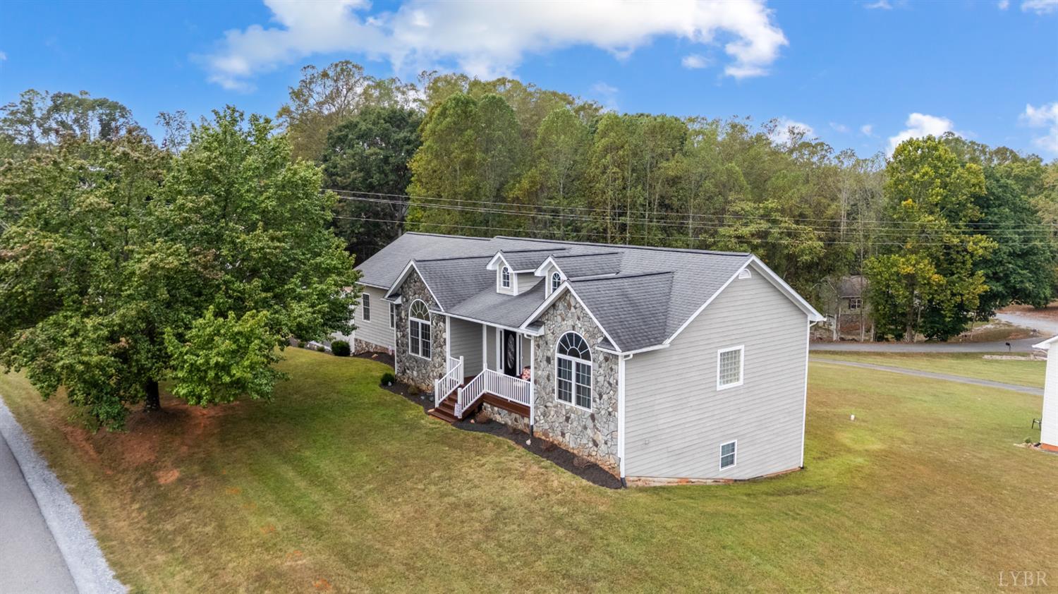 101 Little Creek Road Moneta, VA 24121 - Photo 3 of 76 an aerial view of a house