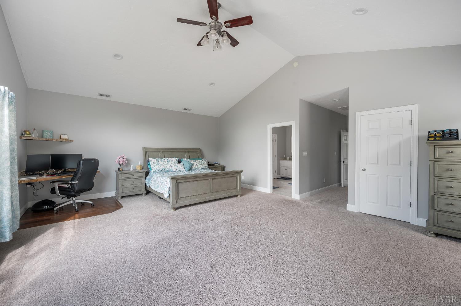 101 Little Creek Road Moneta, VA 24121 - Photo 46 of 76 a living room with furniture and a flat screen tv