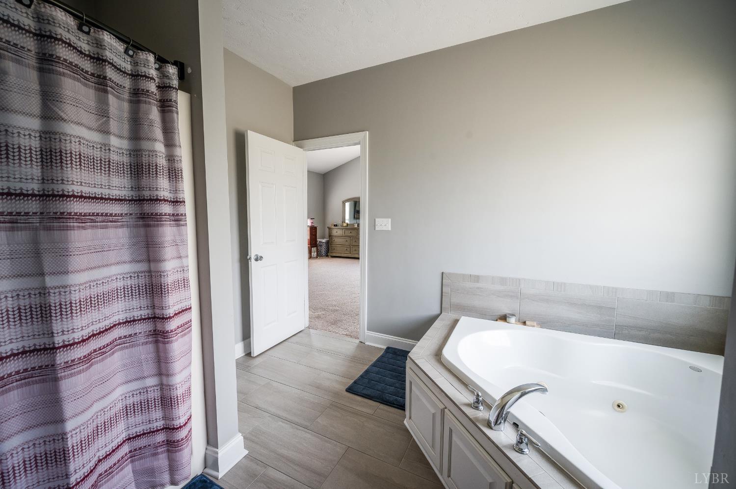 101 Little Creek Road Moneta, VA 24121 - Photo 51 of 76 a bathroom with a tub and shower