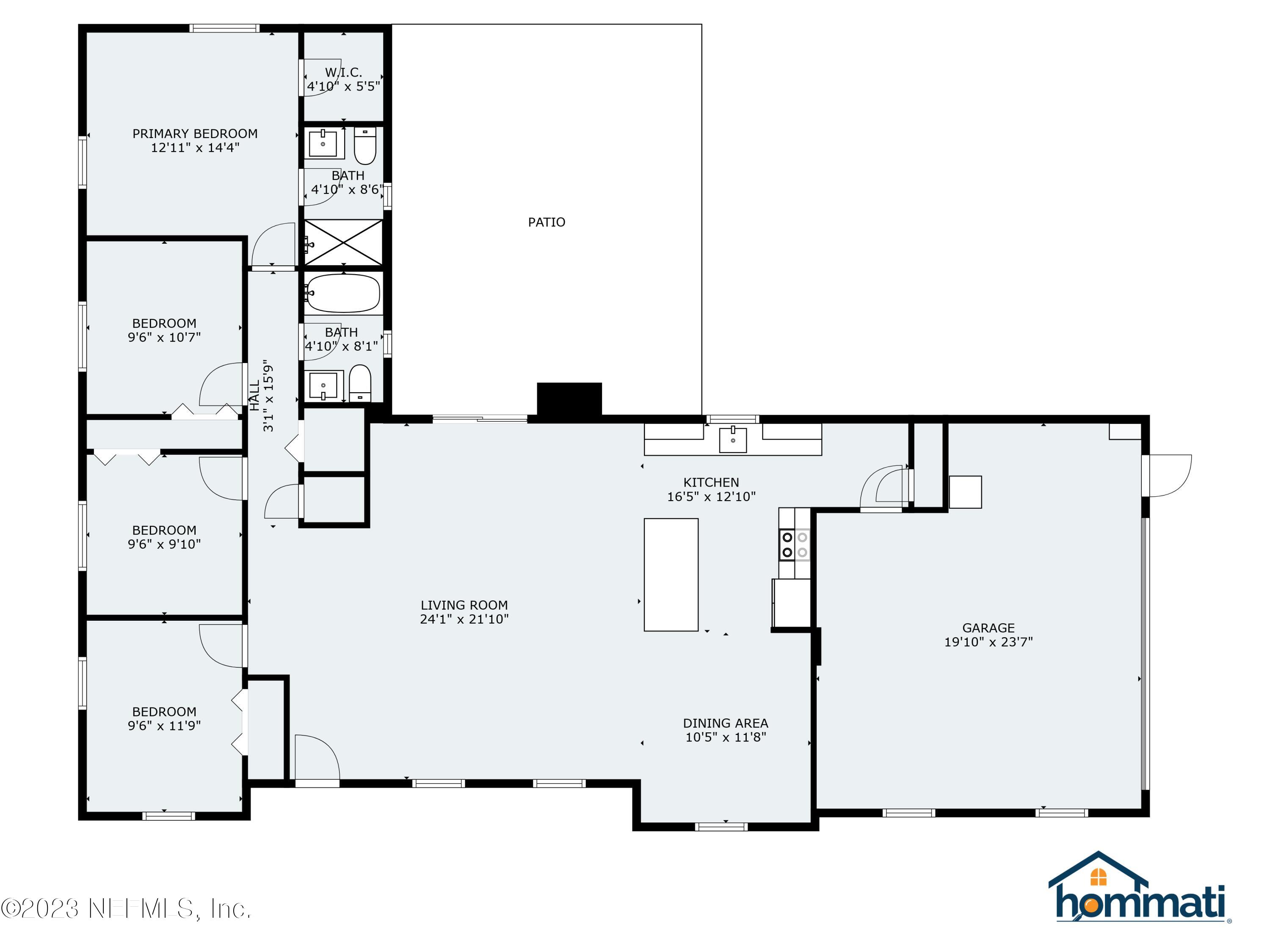 170 Foxridge Road Orange Park, FL 32065 - Photo 52 of 52 Floorplan
