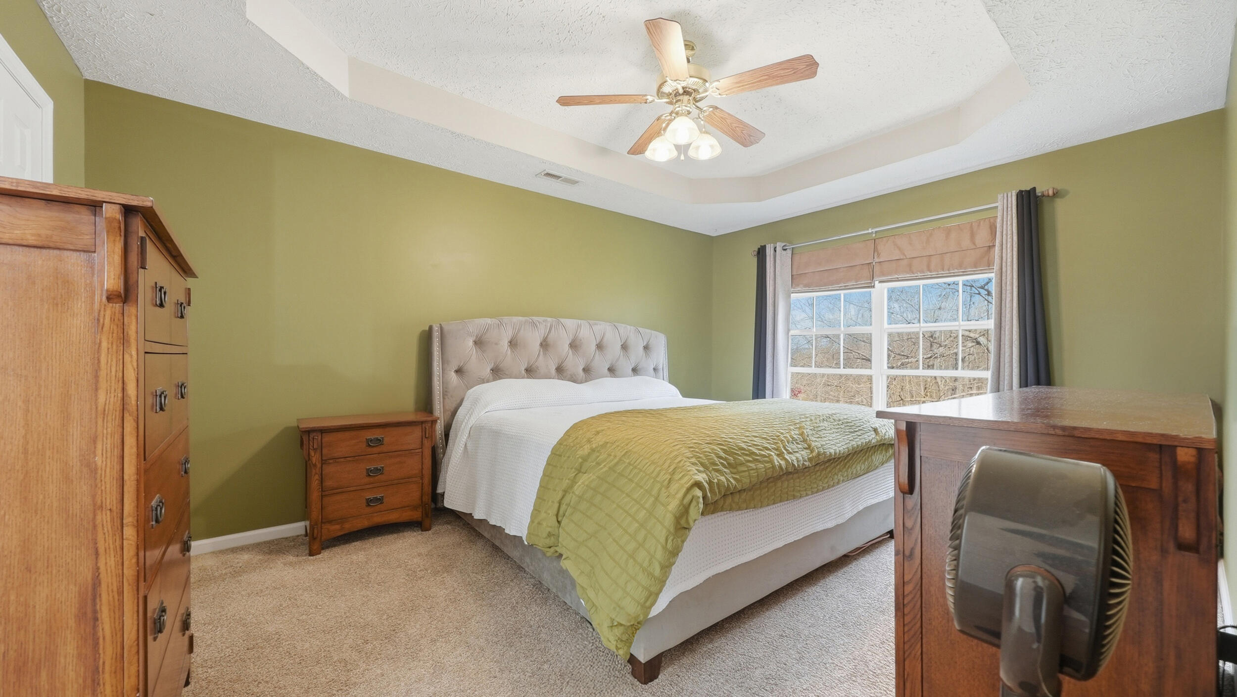 338 Condra Road Ringgold, GA 30736 - Photo 16 of 49 Primary Bedroom with wonderful tray ceil