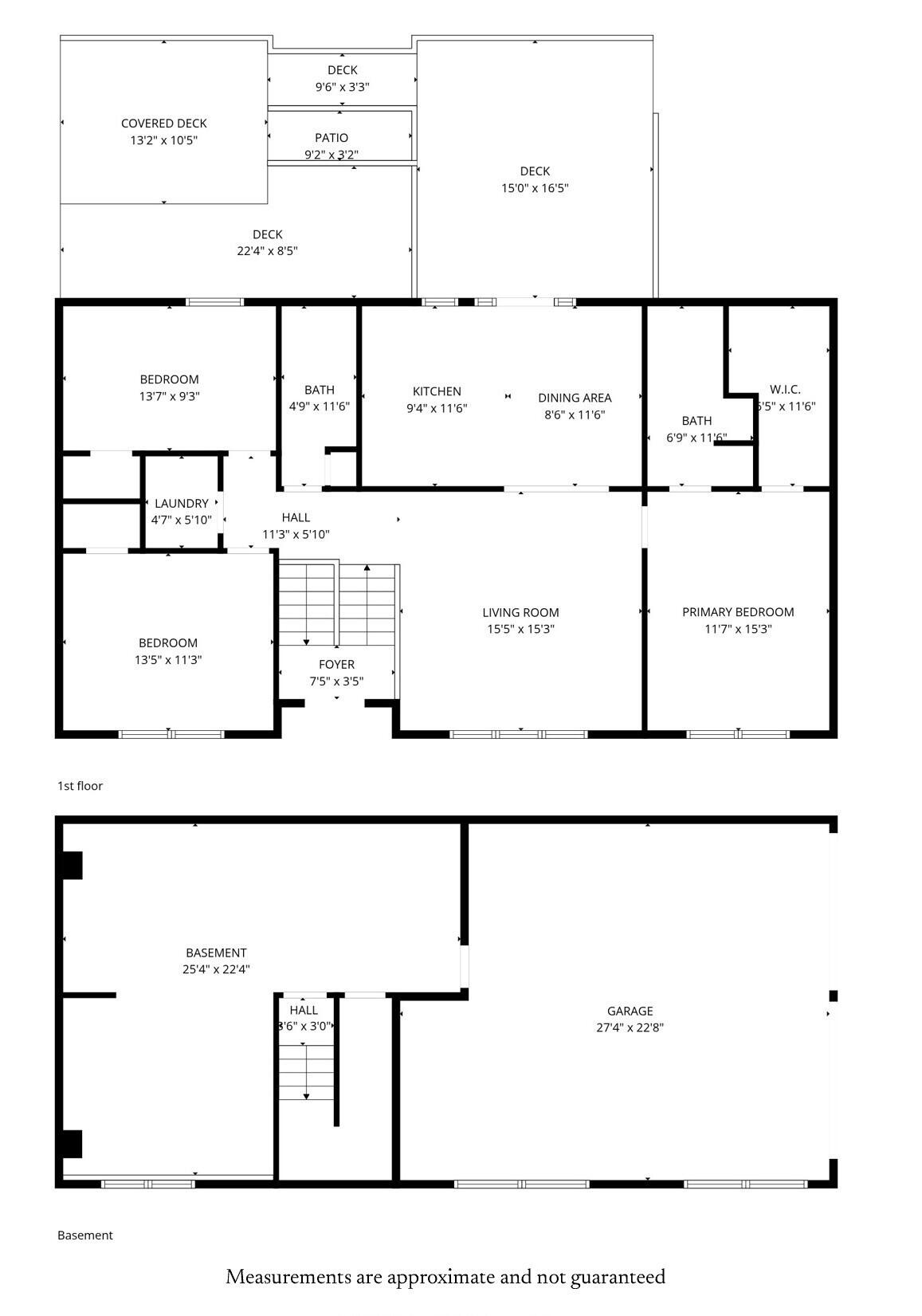 338 Condra Road Ringgold, GA 30736 - Photo 49 of 49 Floor Plan - 338 Condra Road Ringgold, G