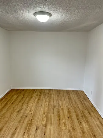 wooden floor in a room