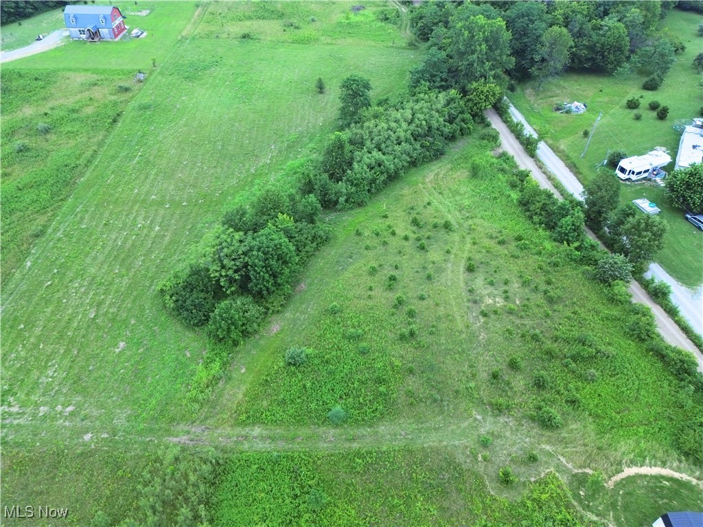 28 State Route Frankfort, OH 45628 - Photo 9 of 20 Aerial view of property and surrounding area featuring rural landscape
