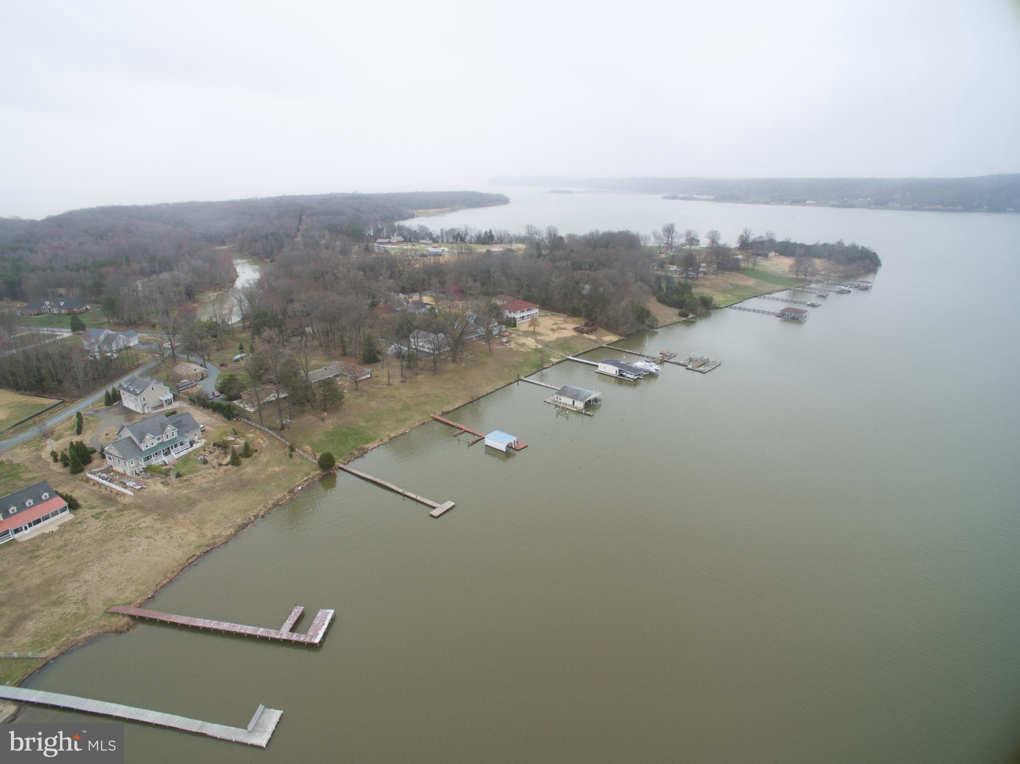 an aerial view of residential house with space
