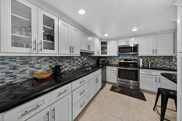 a view of a city with tall buildings