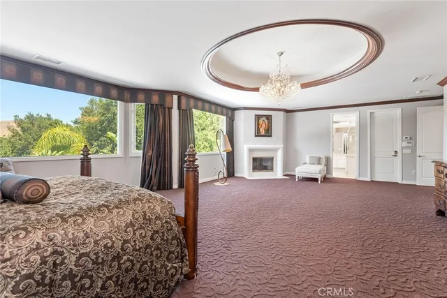 a very nice looking room with a large window